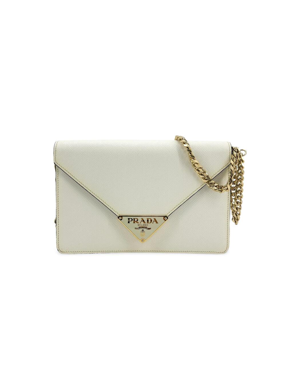 Fapis Prada Saffiano Embelope Chain #352308F92B